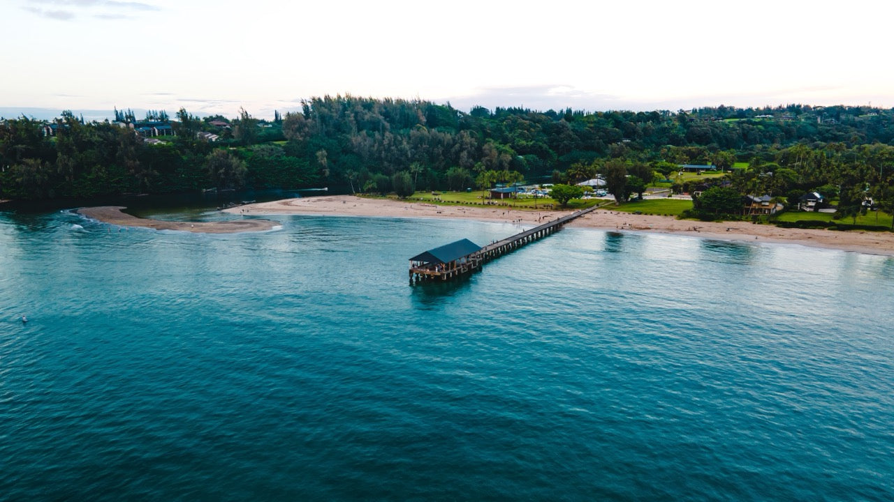 Coastal Pier View