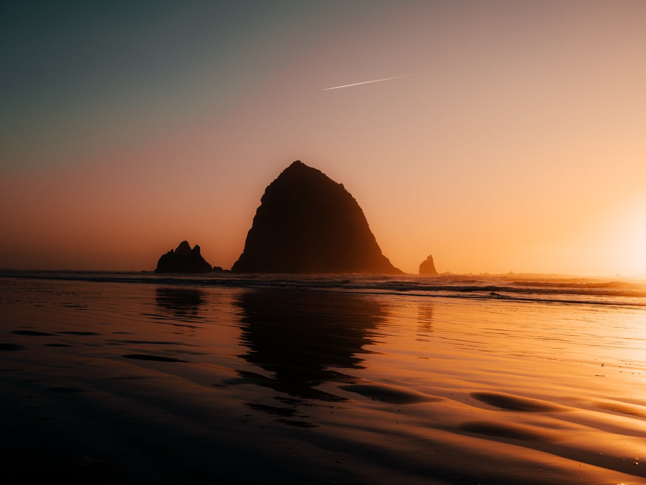 Dark Monolith Silhouette