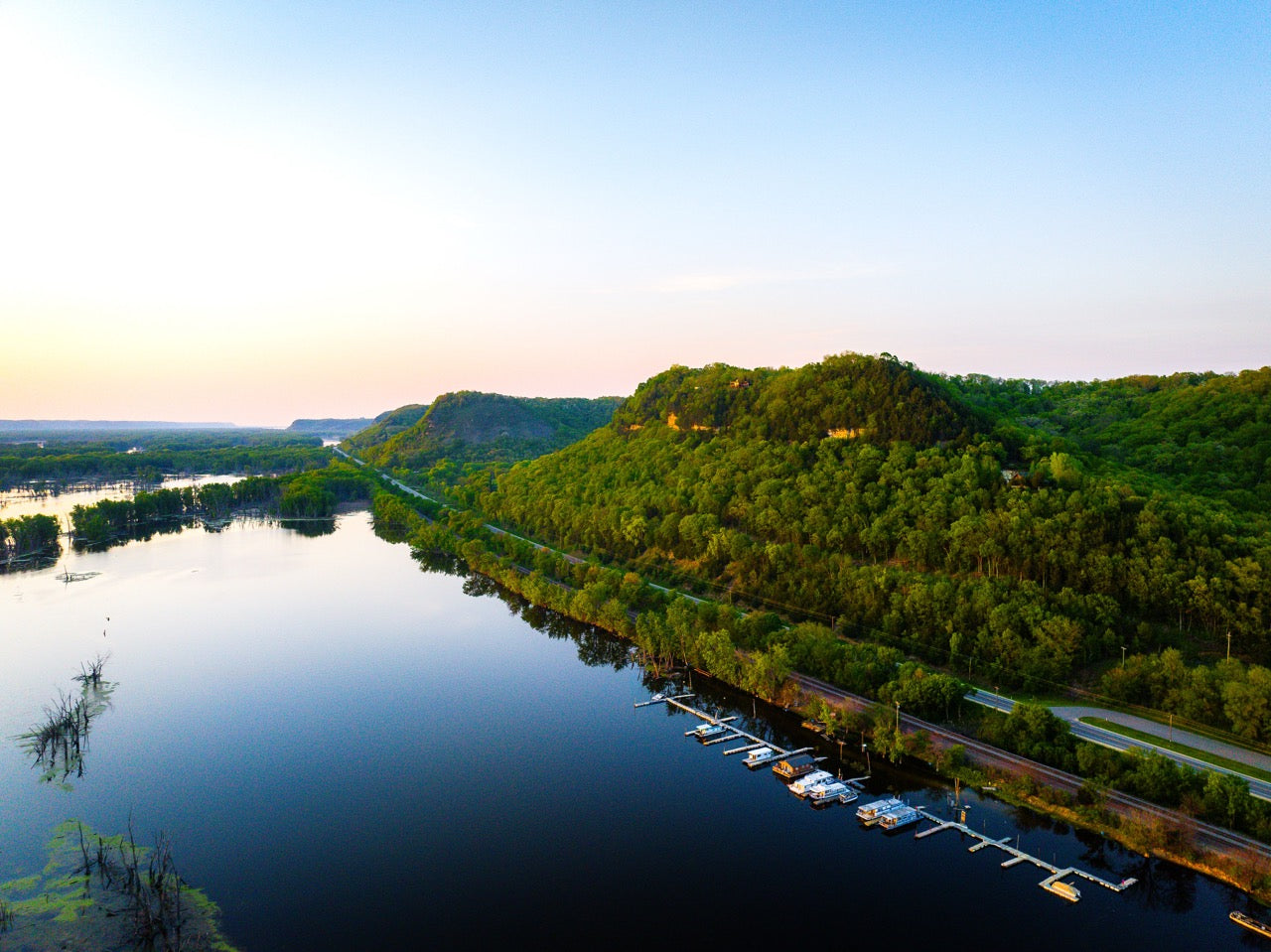Mississippi River Bluff