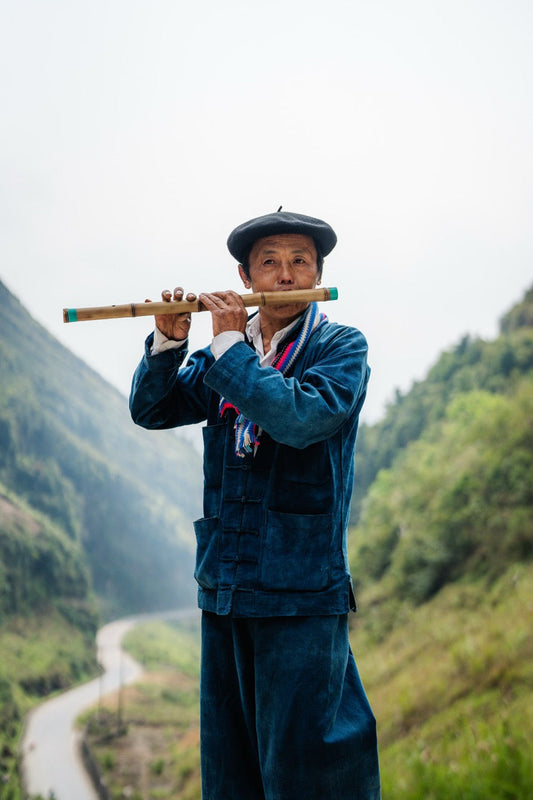 Mountain Flute Player