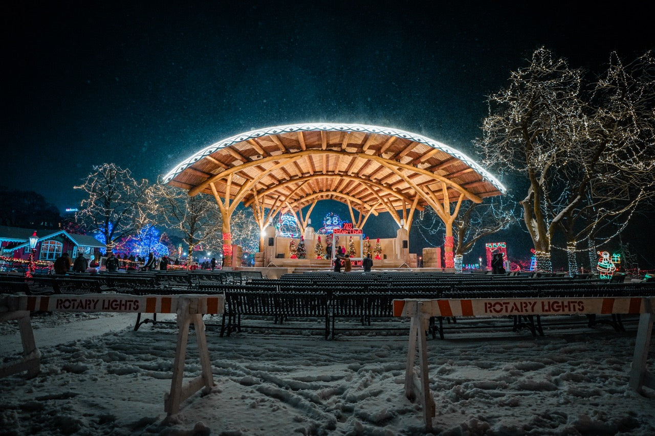 Rotary Light's Vibrant Glow