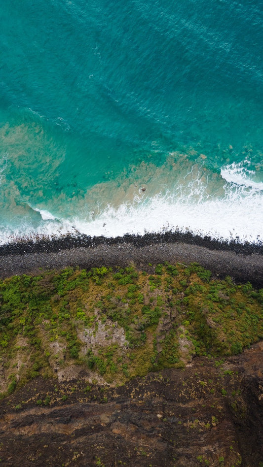 Turquoise Shoreline Divide