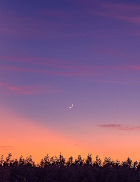 Crescent Moon Horizon