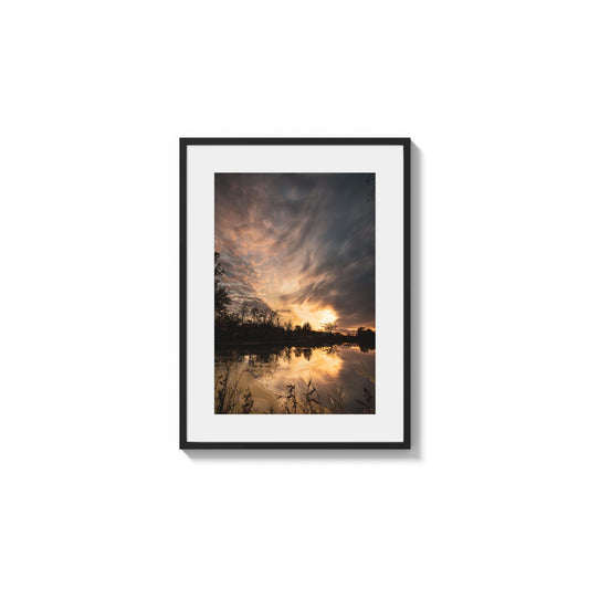 Dramatic Sky Reflection