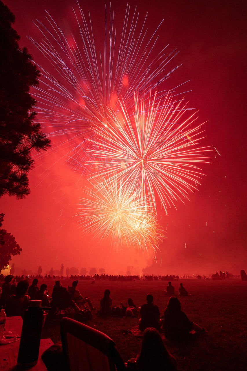 Fiery Night Display