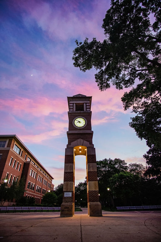 Glowing Timepiece Gate