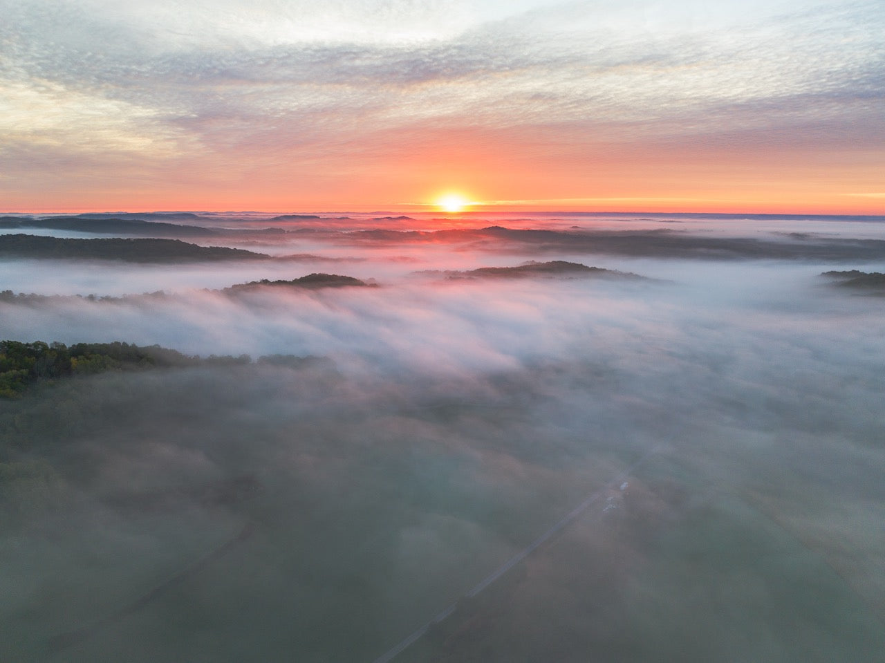 Hillside Morning Radiance