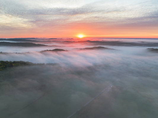 Hillside Morning Radiance