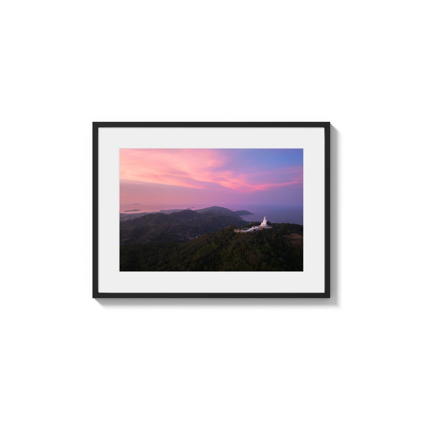 Magenta Buddha Crest