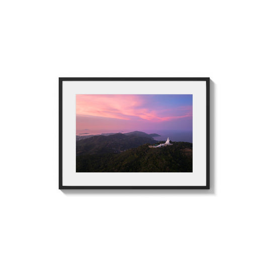 Magenta Buddha Crest