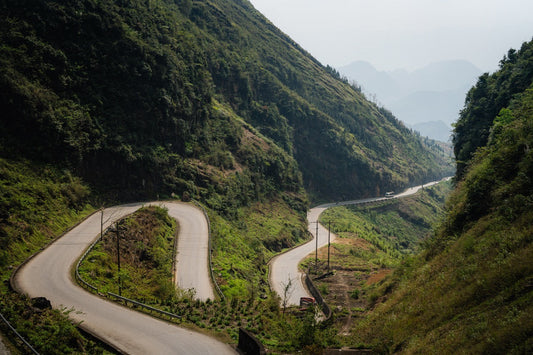 Serpentine Pavement Slope